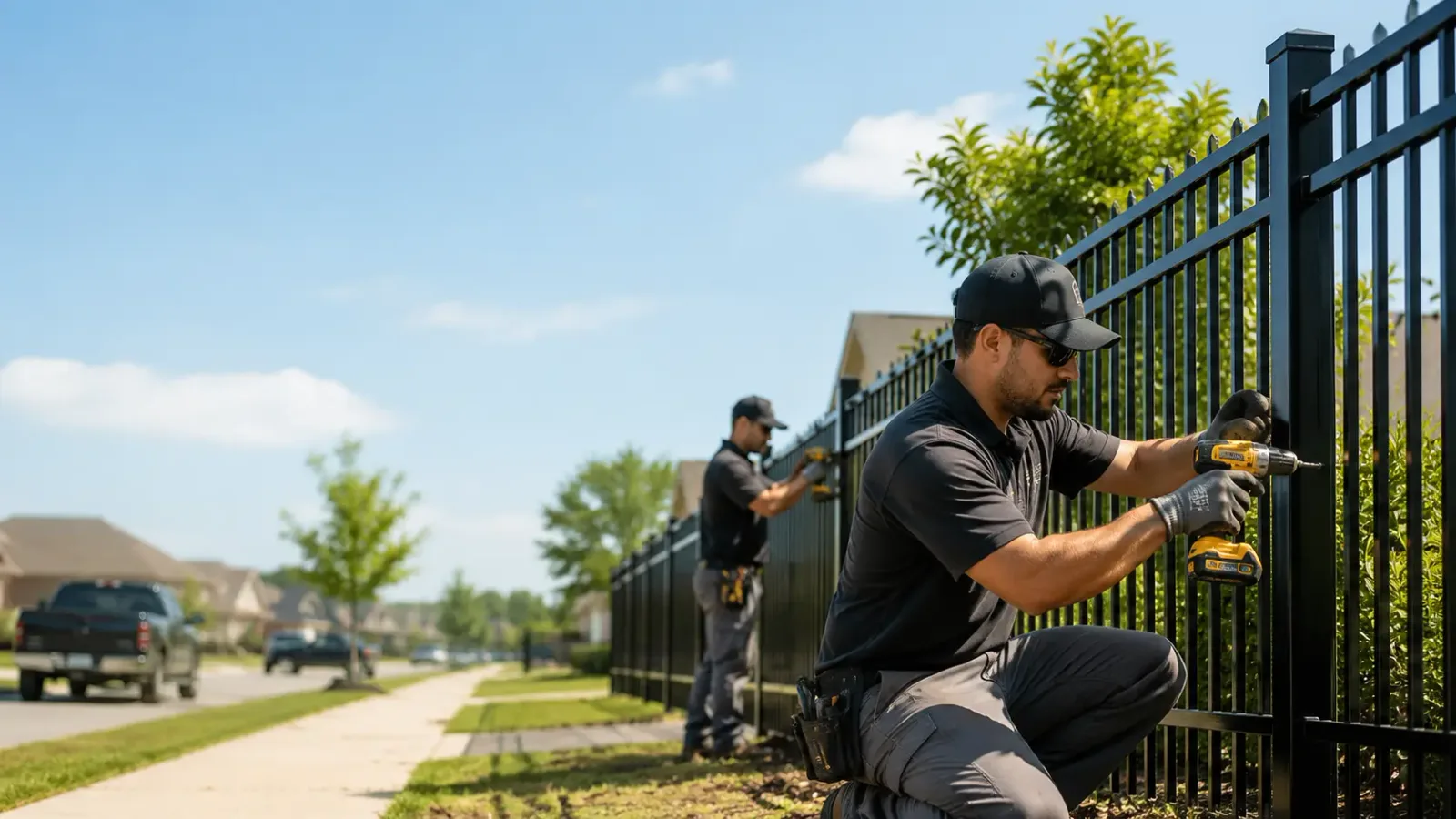Metal Fence Installation in Waterloo, NE